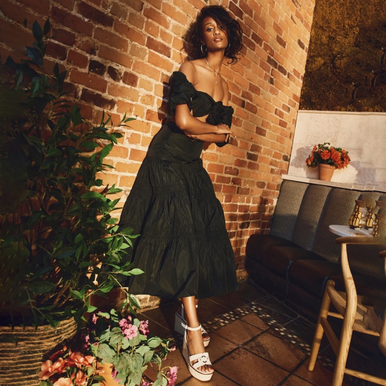 Sandalia De Cuña Onan Tacón De Cuña Blanco Moda Aldo