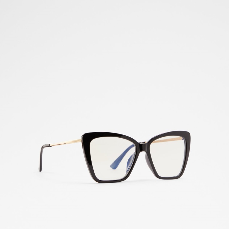 Aldo Black-gold Multi Fashion Agotado Orsirora Blue Light Lens