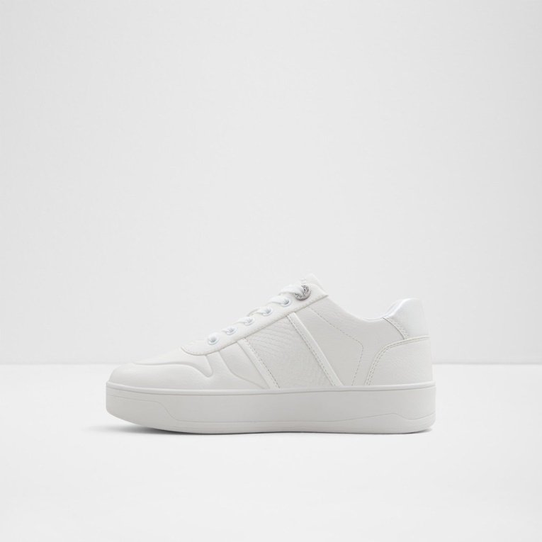 Nueva Llegada Ortive Low Top Sneaker Plataforma Aldo Moda Blanco