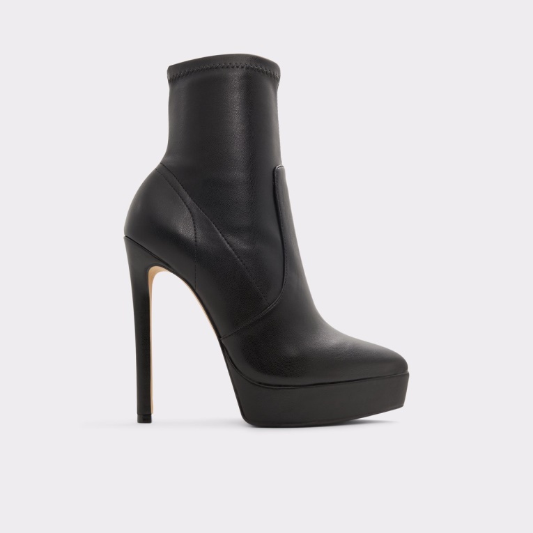 Nueva Llegada Patrickus Botín Stiletto Plataforma Moda Aldo Negro