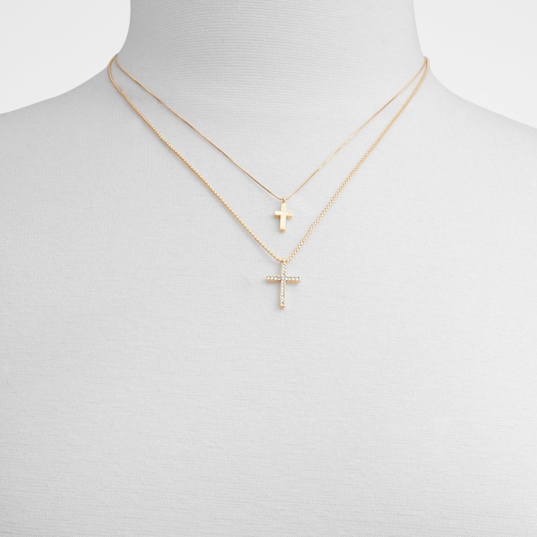 Aldo Fashion Pawflyl Collar Oro-transparente Multi