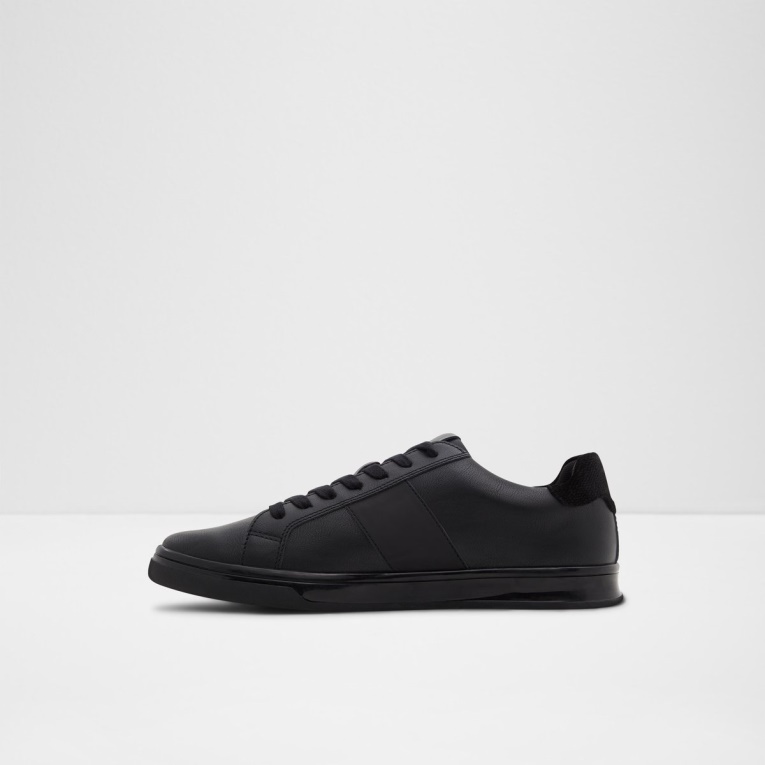 Moda Aldo Pele Low Top Sneaker Cup Sole Negro