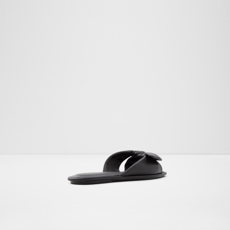 Aldo Peony Slide Sandalia Negro Moda