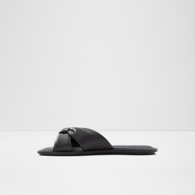 Aldo Peony Slide Sandalia Negro Moda