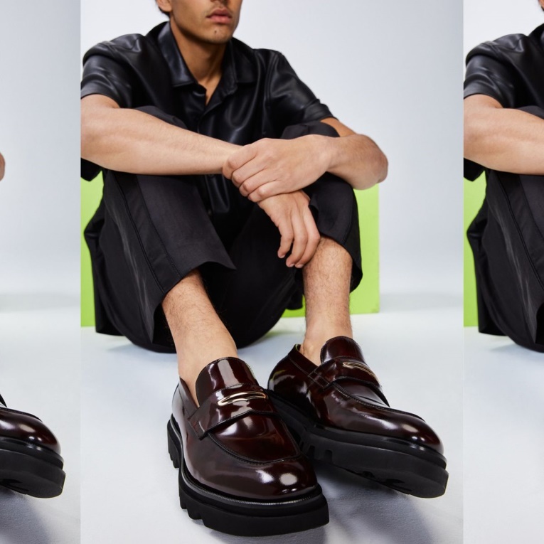 Aldo Rojo Moda Recién Llegado Mocasín Pierre Suela Dentada