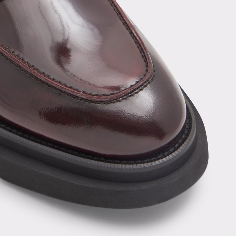 Aldo Rojo Moda Recién Llegado Mocasín Pierre Suela Dentada