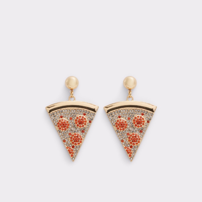 Aldo Moda última Oportunidad Pizzaa Declaración Aretes Rojo