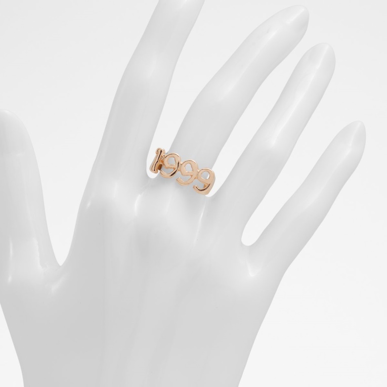 Anillo De Oro Polkyth Moda Aldo