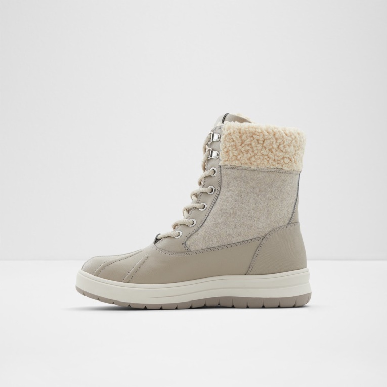 Botas De Invierno Polvo Aldo Moda Gris