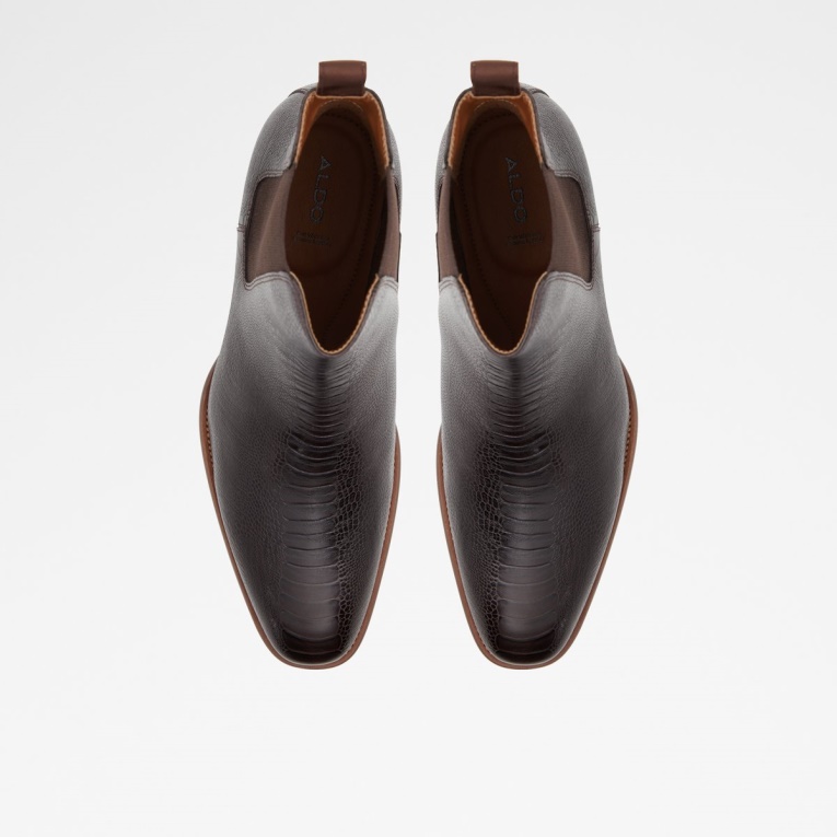 Aldo Marrón Oscuro Moda Recién Llegado Priawyn Botín Chelsea