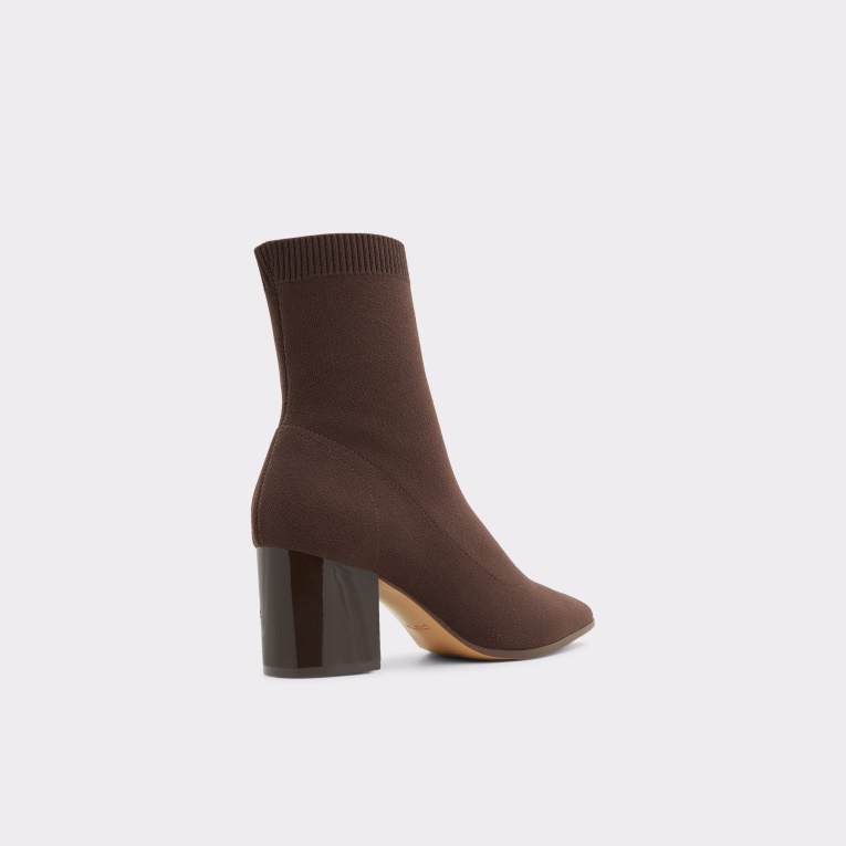 Priella Botín Moda Aldo Marrón Oscuro