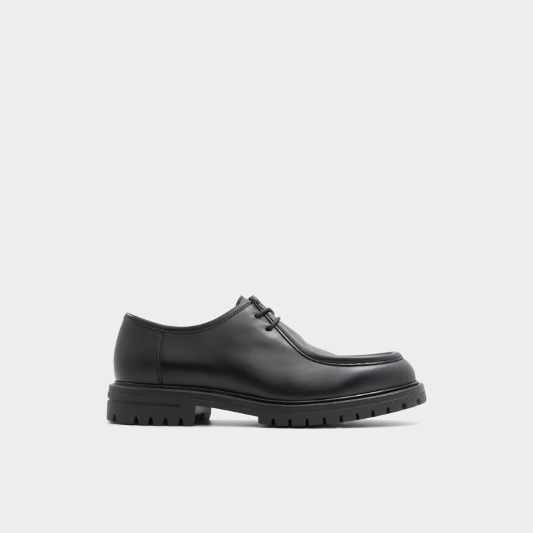 Moda Aldo Negro Prime Oxford Zapato Suela De Copa