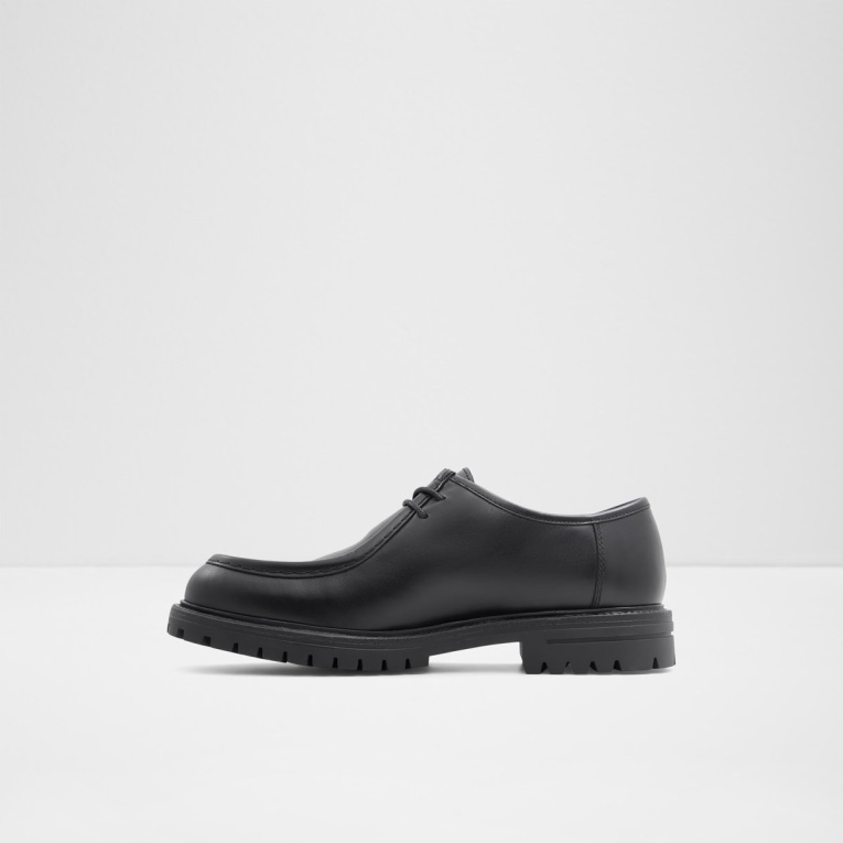 Moda Aldo Negro Prime Oxford Zapato Suela De Copa