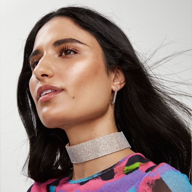 Moda Plata-transparente Multi Qeweth Collar Aldo