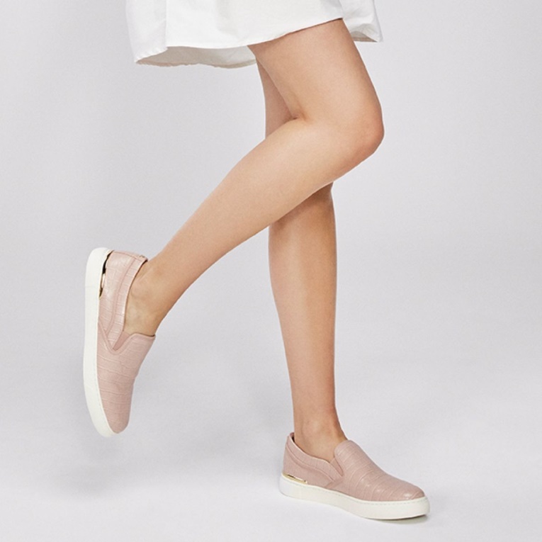 Quarta Zapatillas Bajas Suela De Copa Moda Rosa Claro Aldo