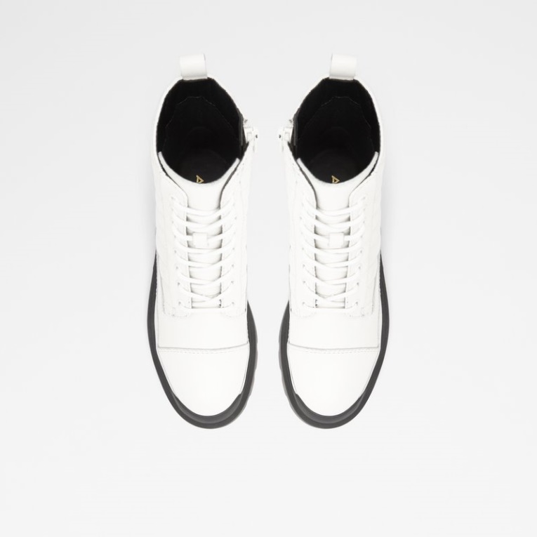 Edredón Liso De Cuero Blanco Aldo Fashion