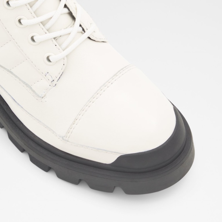 Edredón Liso De Cuero Blanco Moda Aldo