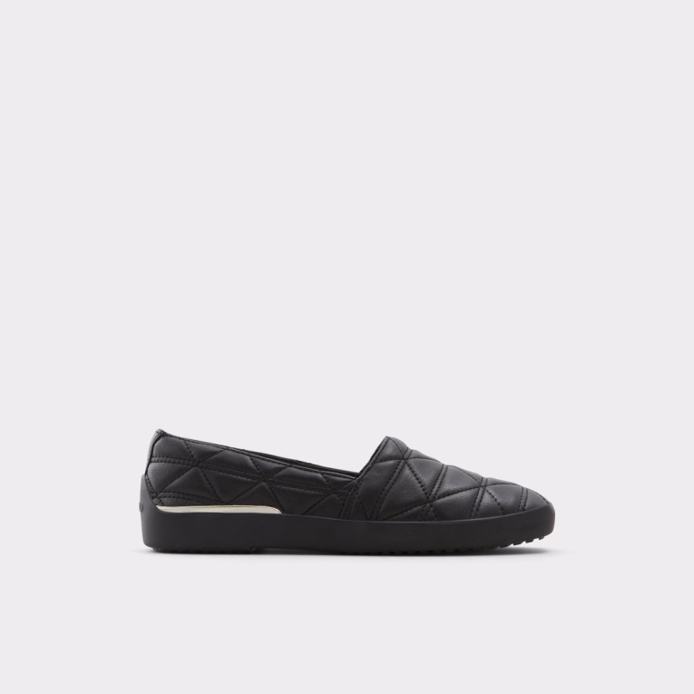 Aldo Fashion Slip On Acolchado Negro