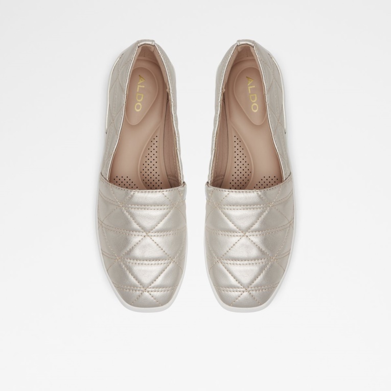 Slip En Acolchado Plateado De Moda En Aldo