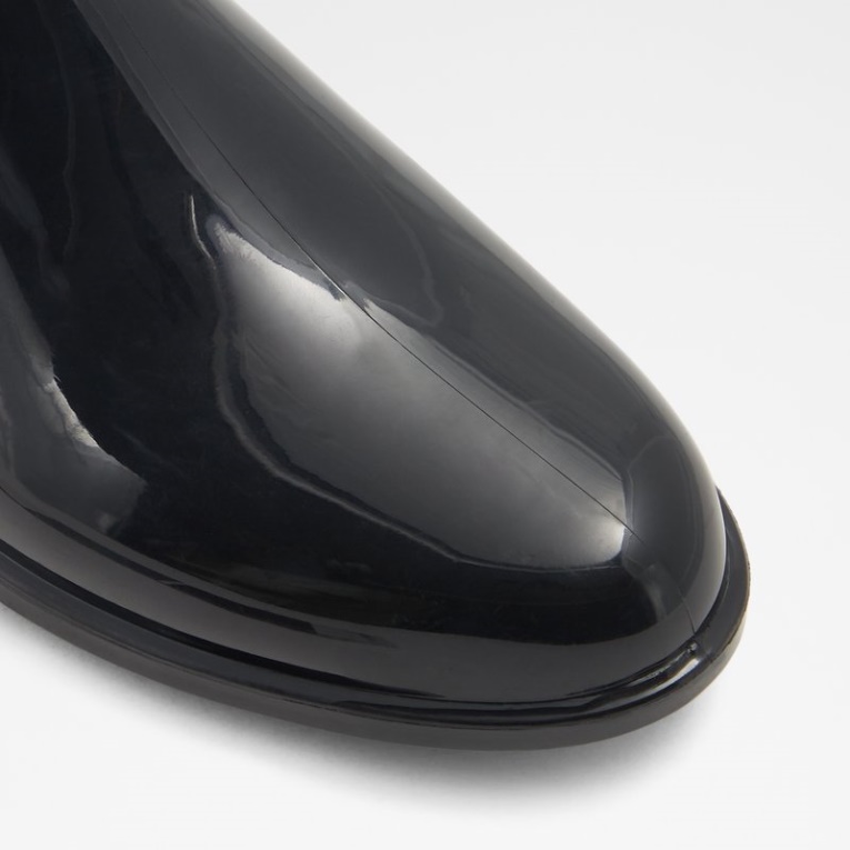 Moda Aldo Lluvia Negro Sintético Brillante