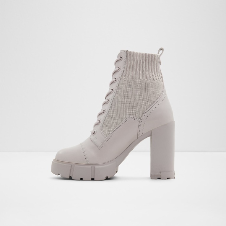 Botas De Combate Rebelde Suela Dentada Aldo Moda Gris