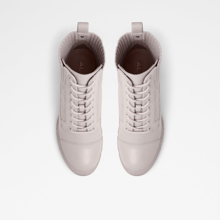 Botas De Combate Rebelde Suela Dentada Aldo Moda Gris