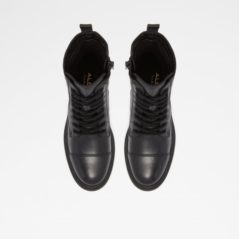 Aldo Fashion Reilly Cuero Negro Liso