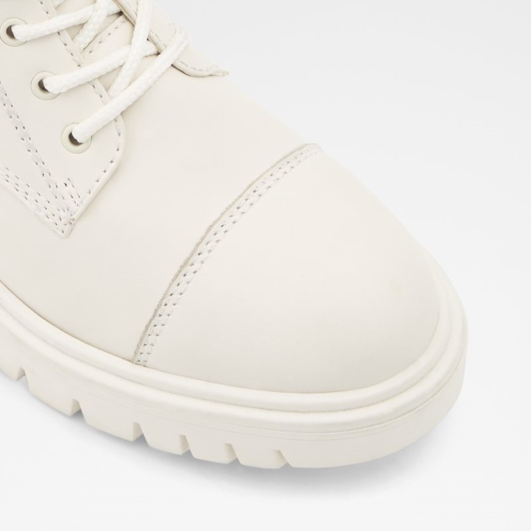 Moda Aldo Cuero Blanco Liso Reilly