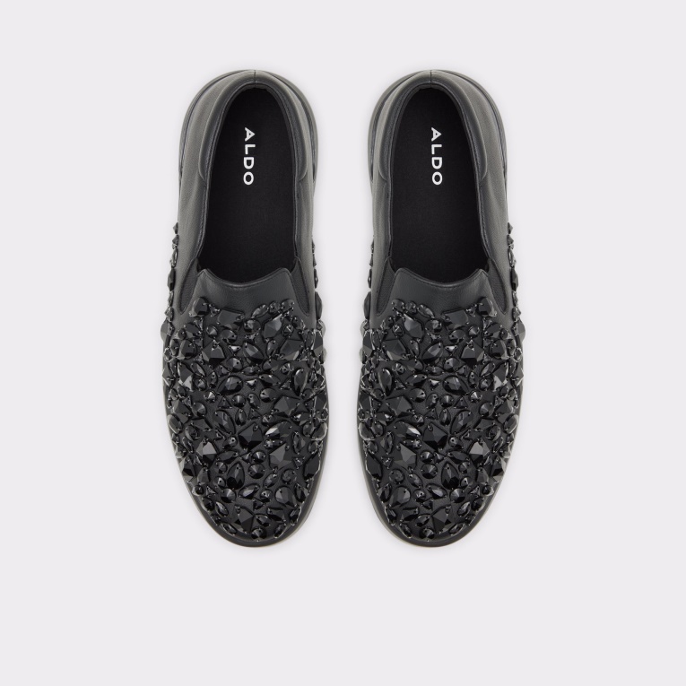 Moda Negro Sintético Brillante Aldo Reo