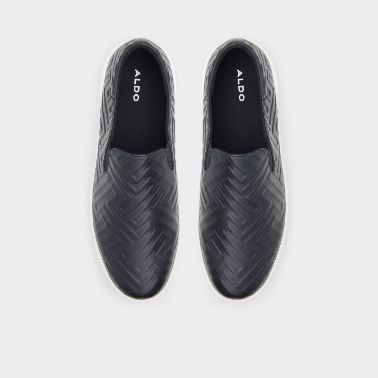 Reo Aldo Moda Negro Sintético En Relieve