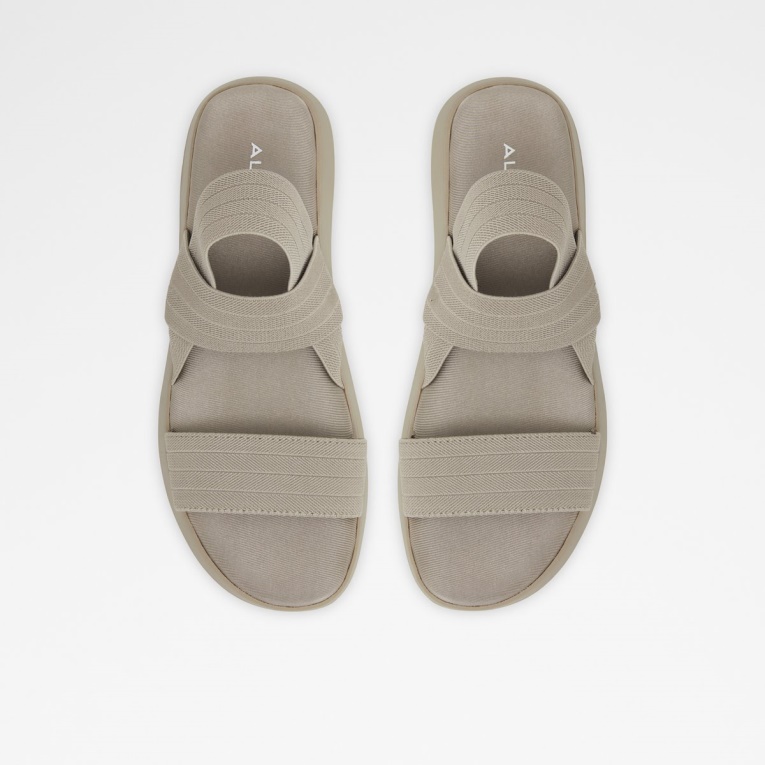 Sandalias Planas Con Tira Trasera En Reposa Marrón De Aldo