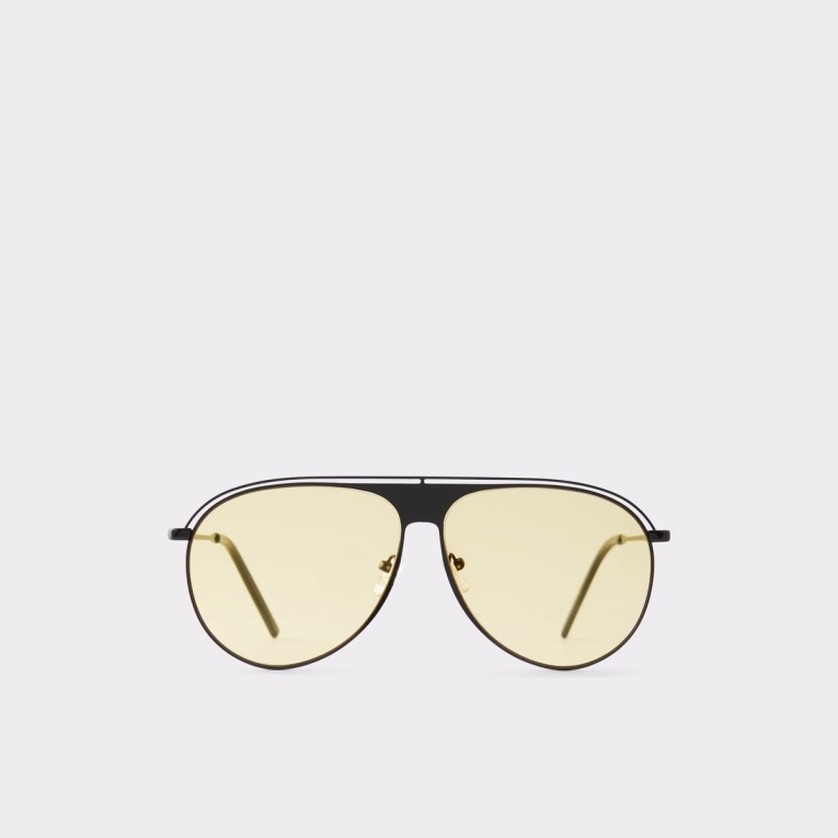 Moda Aldo Reptans Gafas De Sol Amarillo Brillante