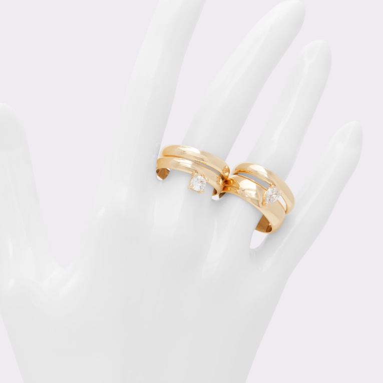 Aldo Fashion Anillo Riina Oro-transparente Multi