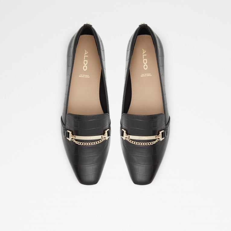 Moda Negro Recién Llegado Mocasín Rilwan Aldo