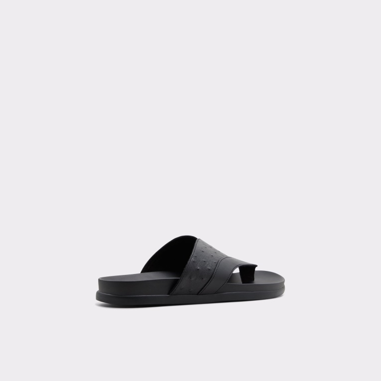 Moda Aldo Roelands Slide Sandalia Negro