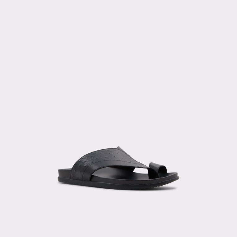Moda Aldo Roelands Slide Sandalia Negro