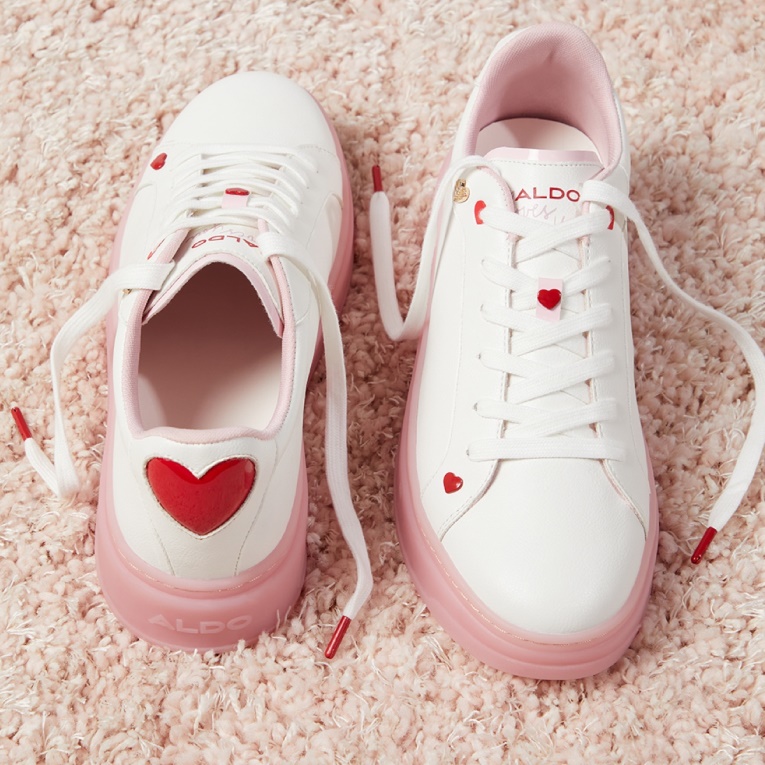 Aldo Fashion Rosecloud Zapatillas Bajas Blancas