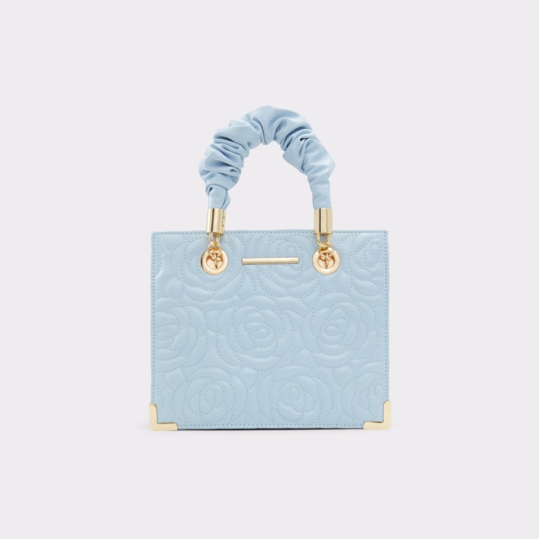 Bolso De Mano Rosellax De Aldo Fashion Azul Claro