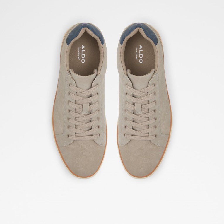 Zapatillas Bajas De Aldo Beige Claro Rrex De Moda Con Suela De Copa