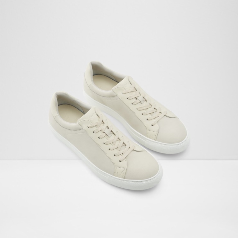Saidreau Zapatillas Bajas Moda Blanco Cuero Liso Aldo