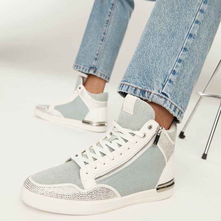 Sauerbergg Zapatillas Altas Suela De Copa Blanco Aldo Moda