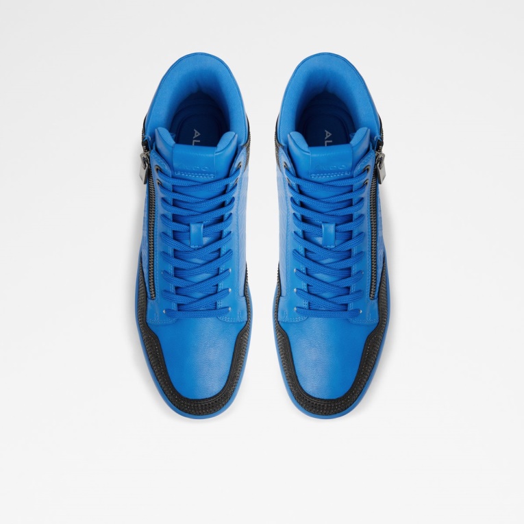 Zapatillas Altas Sauerbergg Azul Aldo De Moda Con Suela De Copa