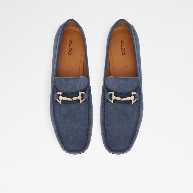 Zapato De Conducción Scuderia Azul Marino Aldo Moda