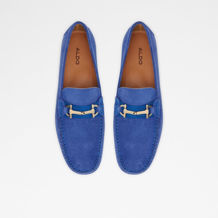 Scuderia Zapato De Conducción Moda Aldo Azul Medio