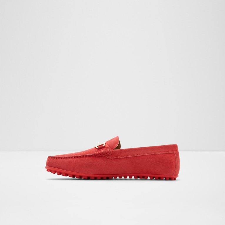 Zapato De Conducción Scuderia Rojo Brillante De Moda Aldo