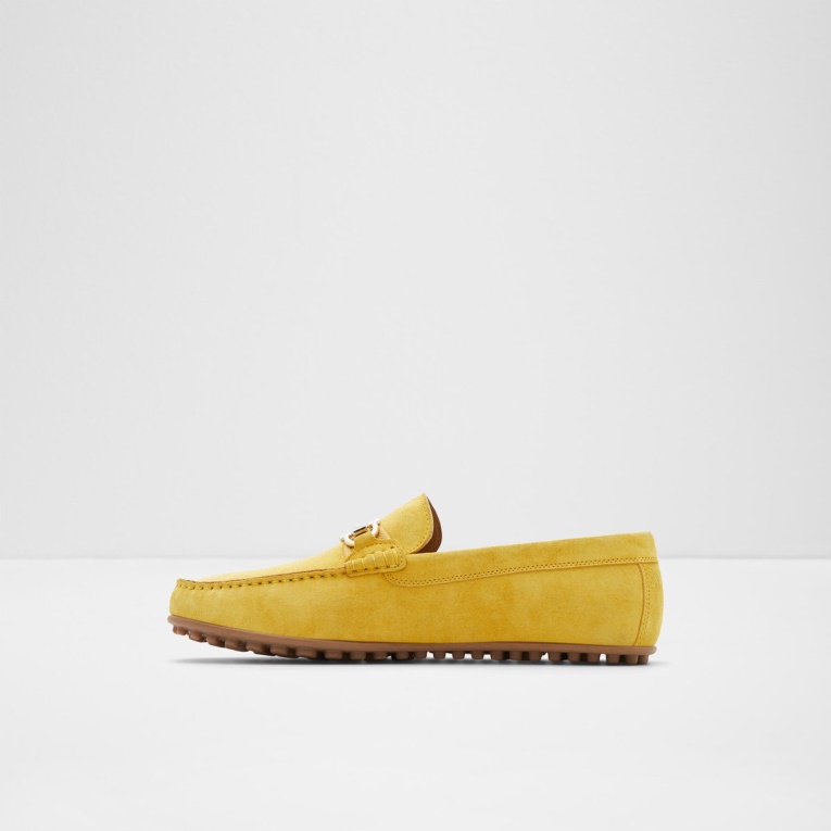 Aldo Scuderia Conducción Zapato Amarillo Moda