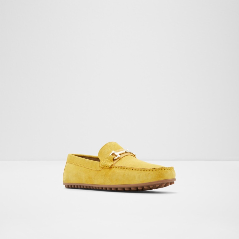 Aldo Scuderia Conducción Zapato Amarillo Moda
