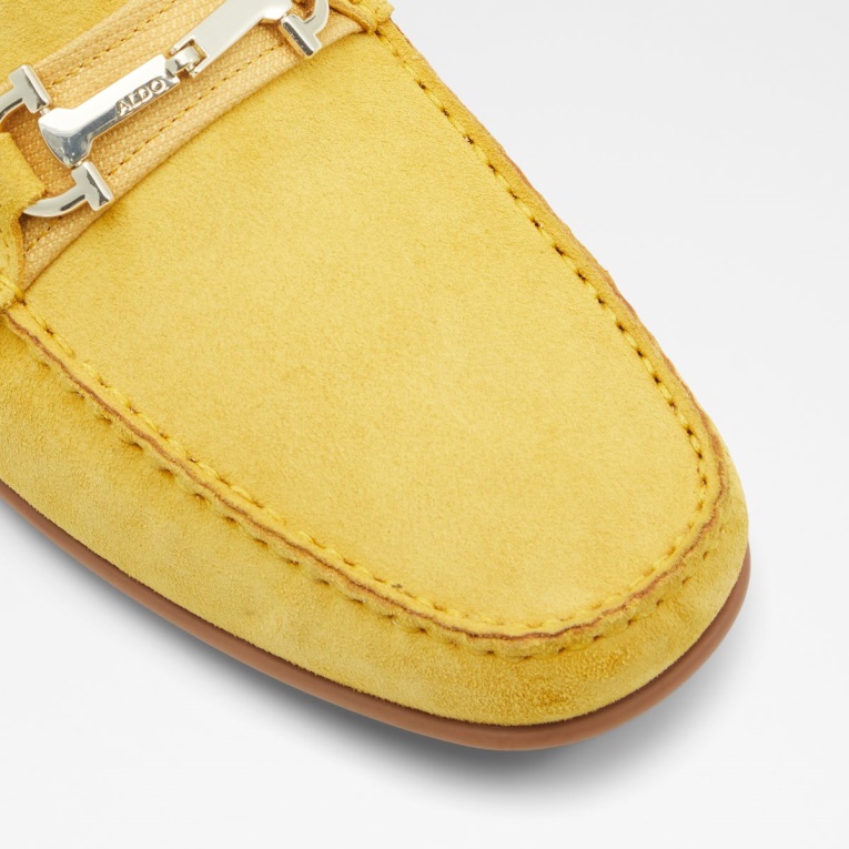 Aldo Scuderia Conducción Zapato Amarillo Moda