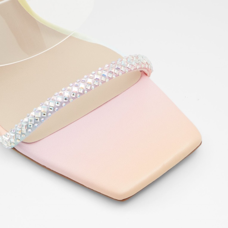 Selima Sandalia De Tacón Alto Tacón De Aguja Aldo Moda Pastel Multi