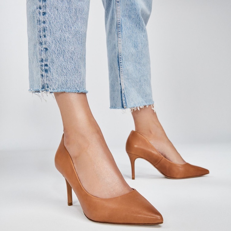 Marrón Medio Salón Sereniti Tacón De Aguja Moda Aldo